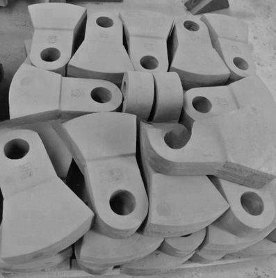 Anpassung von Hochmangan-Stahl-Einschlagschleuder-Hammerkopfschredder für das Recycling