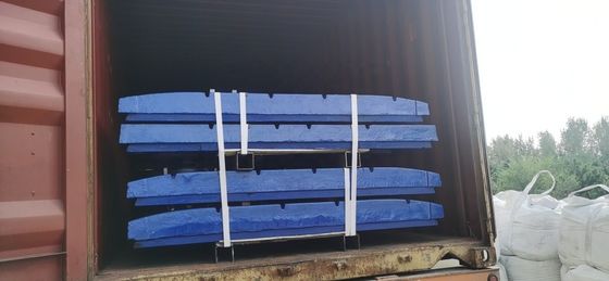 Terex Kieferbrüchiger Verkleidungsstücke Hochmangan Stahl Kieferplatte für eine überlegene Leistung