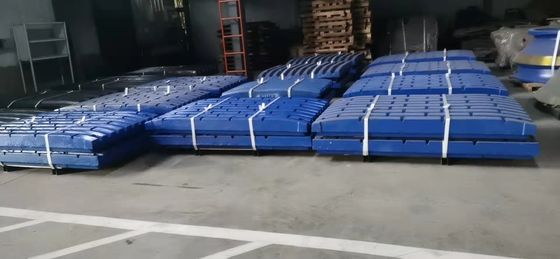 Terex Kieferbrüchiger Verkleidungsstücke Hochmangan Stahl Kieferplatte für eine überlegene Leistung