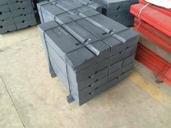 Hochchrom-Blowbar für Steinbrenner Gewicht 500KG Maschinentyp-Kremmer