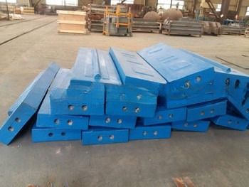 Hochchrom-Blowbar für Steinbrenner Gewicht 500KG Maschinentyp-Kremmer