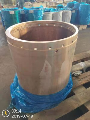 Schmiedeverarbeitung Typ exzentrische Busche für OEM-Kegelbrüser Bronze Teile Gewicht 80KG