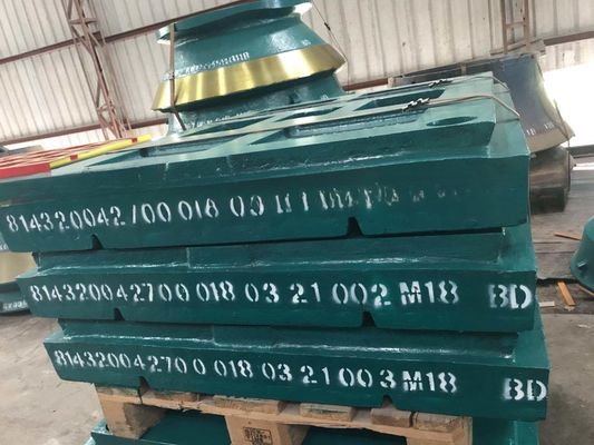 OEM-Kieferplatte für Stein-Kieferbrucher CJ412 nach EN124 Standard akzeptabel