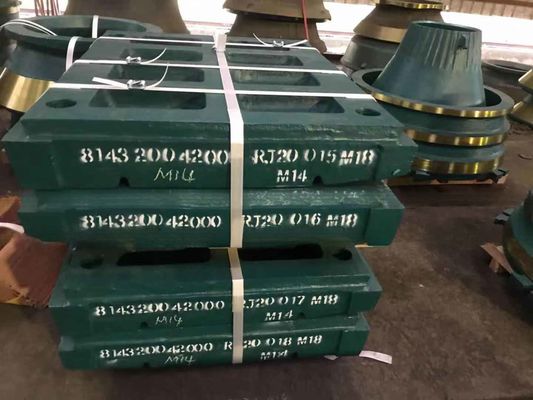 OEM-Kieferplatte für Stein-Kieferbrucher CJ412 nach EN124 Standard akzeptabel