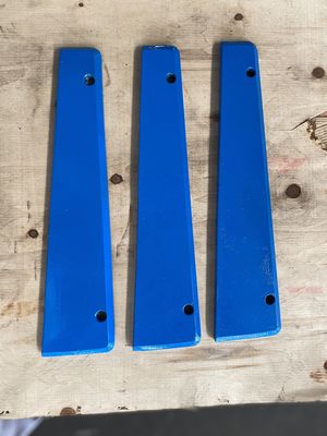 Standardkunden-Spezifikation Hochmanganstahl-VSI-Spurplatte für Barmac B7650