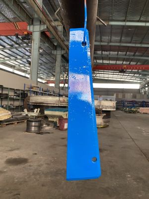 Standardkunden-Spezifikation Hochmanganstahl-VSI-Spurplatte für Barmac B7650