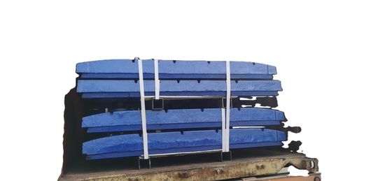 C100 Bruchmaschine Verschleißteile Fest- und Bewegliches Kieferplatten mit Verarbeitungstyp Gießen