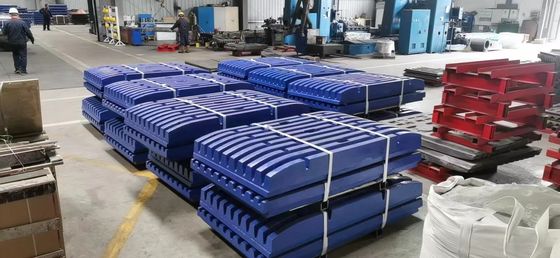 Schleudermaschine Typ Akzeptabel OEM Mn18 CR Kieferplatte für Bergbau Steinbruch Ausrüstung