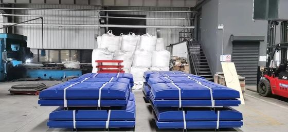 Ausfallteile für Kieferbrüche C63 C80 C95 Festplatte für bewegliche Kiefer mit Verarbeitungsform