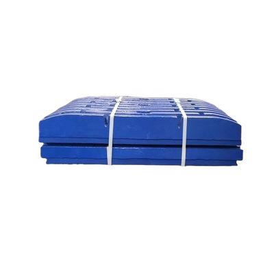 Prozess Schmiedebearbeitung Bearbeitung der Oberfläche Mangan-Kieferplatten für C80-Crusher