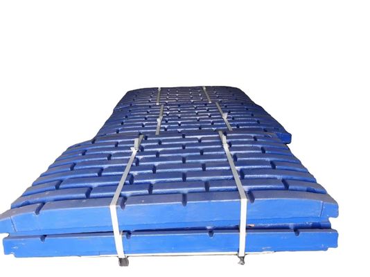 Prozess Schmiedebearbeitung Bearbeitung der Oberfläche Mangan-Kieferplatten für C80-Crusher