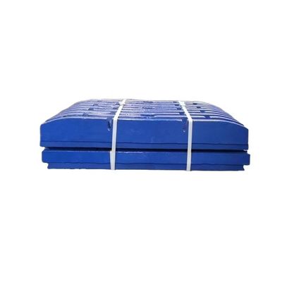 Akzeptable OEM C125 C145 Brecher Gussstahl Verschleiß Kieferplatten für die Energiebergbauindustrie