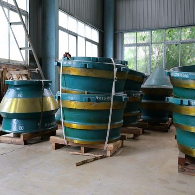 Ersatzteile für Brechmaschinen mit hohem Mangangehalt aus Stahl GP220 für Bergbaumaschinen in der Bergbauindustrie