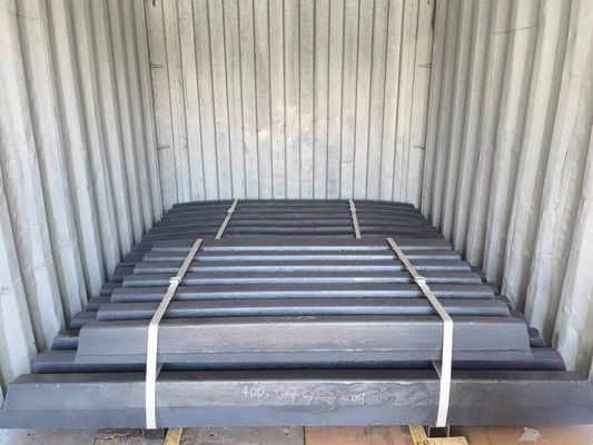 Haltbares Bewegliches/Schaukelndes und Festes Kieferplatte für CJ412 CJ612 Kieferbrüser Ersatzteile Gewicht 999 kg