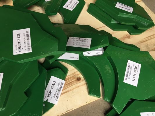 Erzbergbau Mining-Maschine Verschleißteile VSI-Crusher Niedrigere Verschleißplatte B7150SE