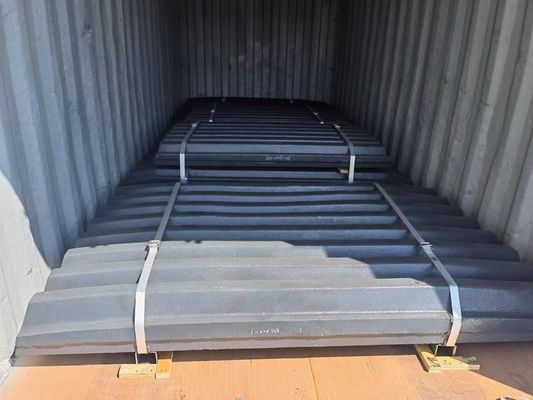 Mn22 Kieferbrenner Teile Zahnplatte Kieferplatten CJ411 999 KG für den Erzbergbau
