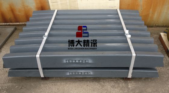 Mn22 Kieferbrenner Teile Zahnplatte Kieferplatten CJ411 999 KG für den Erzbergbau