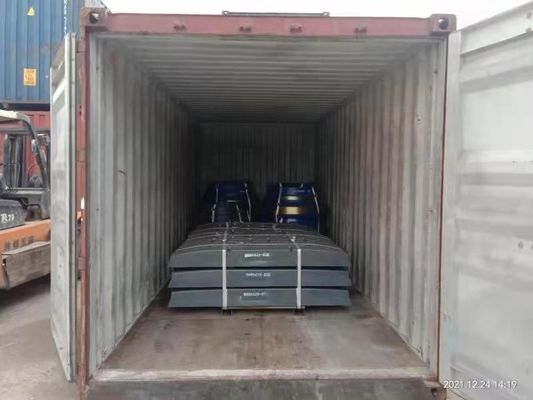 Mn22 Kieferbrenner Teile Zahnplatte Kieferplatten CJ411 999 KG für den Erzbergbau