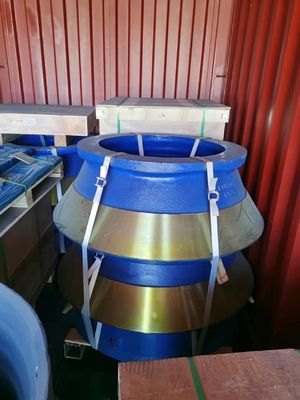 Akzeptable OEM HP500 Bergbaukegel-Kremser Ersatzteile Mantel und Konkave mit 1000KG Gewicht