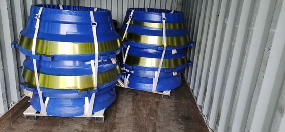 Akzeptable OEM HP500 Bergbaukegel-Kremser Ersatzteile Mantel und Konkave mit 1000KG Gewicht