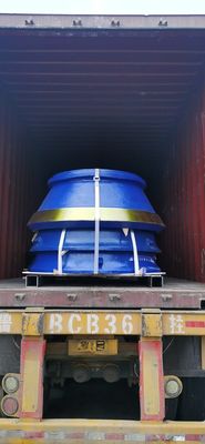 Akzeptable OEM HP500 Bergbaukegel-Kremser Ersatzteile Mantel und Konkave mit 1000KG Gewicht