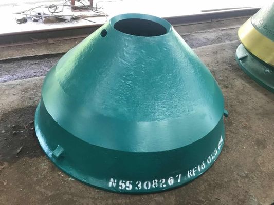 GP300 Hochmanganbergbau-Kegelbrüchiger Konkaver Mantel Schüssel Liner Ersatzteile
