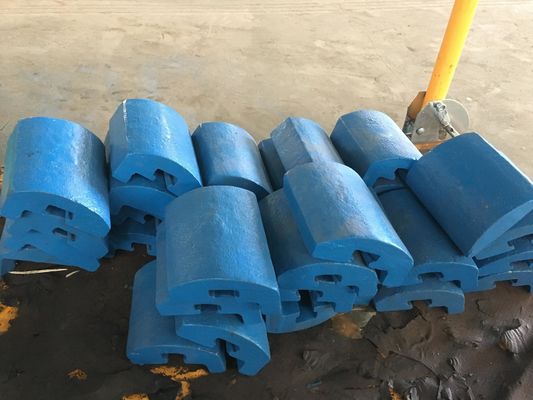 Anpassung von Holzverschleiß-Liner-Platte für VSI-Schlagbrucher CV217 228 229 Energiebergbau