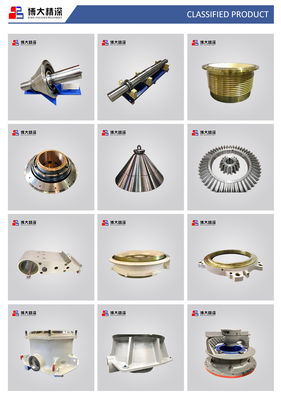 OEM akzeptable Bergbaumaschine Kegel-Kremser Ersatzteile Gegengewicht Montage Zeichnungen