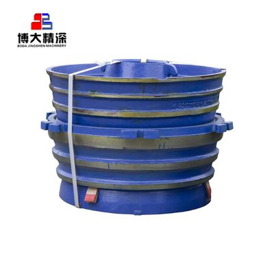 GP100S Brecher Verkleidungsteile Mantle Bowl Liner Kegel Brecher für Energie-Bergbaueffizienz