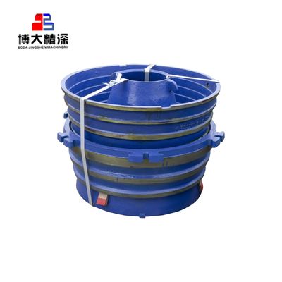 GP100S Brecher Verkleidungsteile Mantle Bowl Liner Kegel Brecher für Energie-Bergbaueffizienz