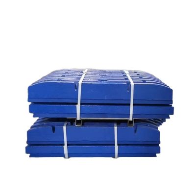 Hochmangan-Stahl Kiefer-Kremser Teile Kieferplatten-Liner Kundenanforderungen befriedigen