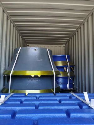 Hochmangan-Stahl Kiefer-Kremser Teile Kieferplatten-Liner Kundenanforderungen befriedigen