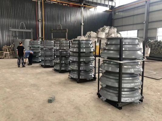 CH420 Kegelbrüchermantel Konkave Verschleißbeständige Ersatzteile mit 799 kg Gewicht Farbe