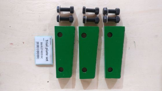 Berufliche Inspektion VSI Schlagschleuder Rotor Verschleißplatte B90394055B Prüfplatte