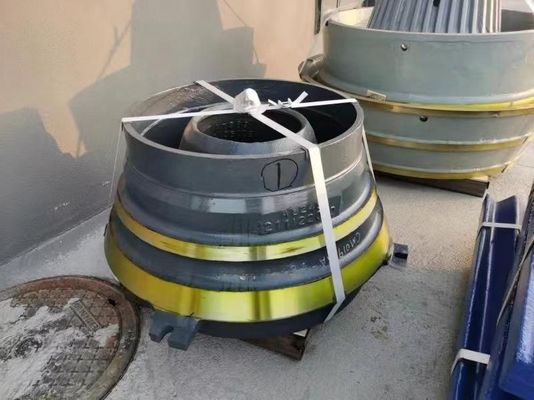 EN124 Norm Cs660 Ersatzteile für Bergbaumaschinen Mn18 Cr2 Kegelbrüchermantel Konkave