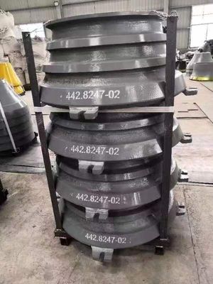 Mantle Konkave Bowl Liner für Kegelbrucher CS440 wesentliche Teile von Bergbaumaschinen