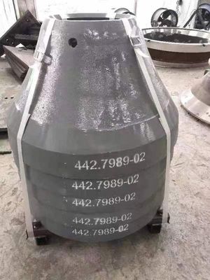 Annehmbare OEM-Crusher-Ausnutzungsteile CS660 Mantle Konkave für Kegelbrüser im Erzbergbau