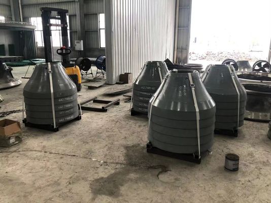 Annehmbare OEM-Crusher-Ausnutzungsteile CS660 Mantle Konkave für Kegelbrüser im Erzbergbau
