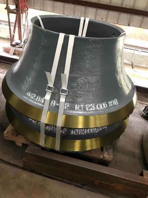 Annehmbare OEM-Crusher-Ausnutzungsteile CS660 Mantle Konkave für Kegelbrüser im Erzbergbau