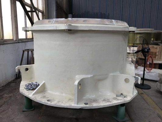 Schmiede-Kohlenstoff-Stahl-Hauptrahmen für HP300-Crusher-Bearbeitung bei Bedarf Oberflächenbehandlung