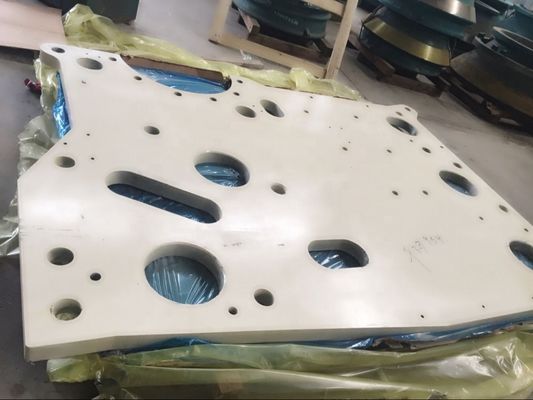 Ersatzteile für Kieferbrüche Steinkegelbrüche Teile für Seitenplatten Gewicht 100 kg