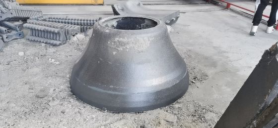 CH660 CH870 Schleuder-Ausnutzungsstücke Konkave Schüssel-Liner im Schmiede-Bearbeitungsverfahren