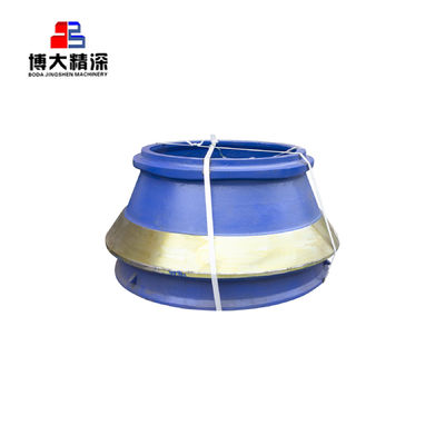 Überlegene Haltbarkeit Hochmangan-Stahlmantel und Konkave für abnutzungsbeständige Brecher