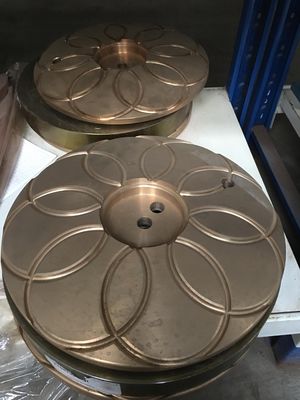 Feinsandguss Glattes Bronze-Schublager für GP500-Kegel-Kremser Mineralprodukte