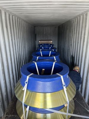 Verbrennungsstücke für Schleudern Schüssel Liner Konkaver Mantel für HP100 HP200 HP300 HP4 OEM akzeptabel