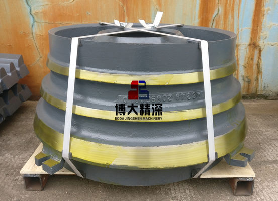 Mn13 18 22 Kegelbrüchegeräte Spare Teile Verkleidung Mantle Bowl Liner für Brecher