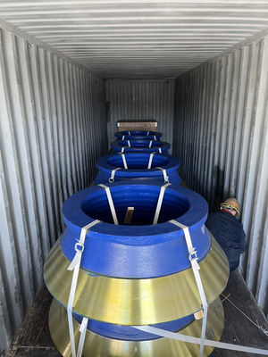 Konstruktion HP100 200 Kegelcrusher Konkave Schüssel Liner Verschleißteile