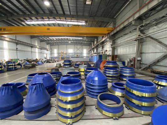 Verkleidung aus Stahl mit hohem Mangangehalt Spare-Part Bowl Liner für Kegelbrenner im Erzbergbau