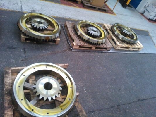 Antriebsgetriebe Paar Pinion Apply Cone Crusher Zubehörteile für den Erzbergbau