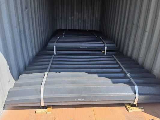 Dauerhafte und verschleißfestes Kieferplatten Ersatzteile für Steinkegel-Kremser Gewicht 799 KG